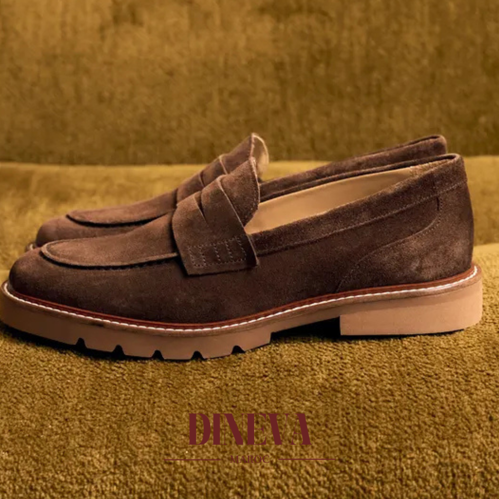 MOCASSIN DAIM ESPRESSO